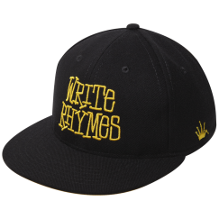 Write Rhymes Ballcap-Black